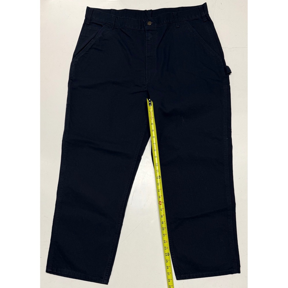Carhartt B11 Loose Fit Washed Duck Utility‎ Work Pant Midnight Navy 40x30